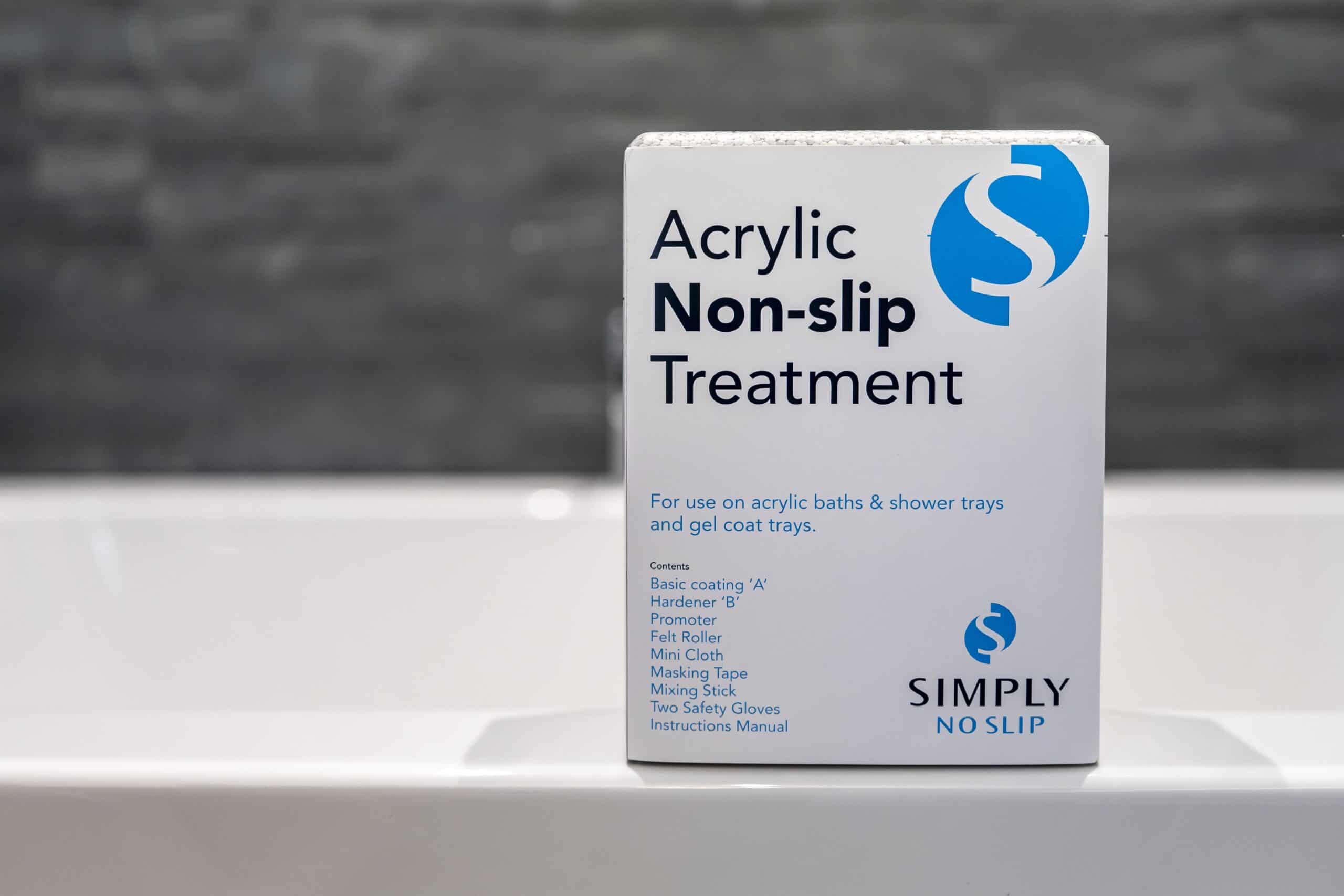 Acrylic Non Slip Treatment